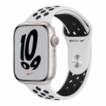Apple Watch Nike Series 7 GPS 41mm Midnight Aluminum Case w. Anthracite/Black Nike Sport Band (MKN43) - ТвойGadget