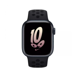 Apple Watch Nike Series 8 GPS 41mm Midnight Aluminum Case w. Black/Black Nike S. Band (MPGN3) - ТвойGadget