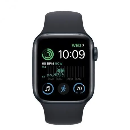 Apple Watch Series 8 GPS + Cellular 41mm Midnight Aluminum Case w. Midnight S. Band M/L (MNUW3) - ТвойGadget