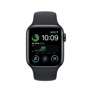 Apple Watch SE 2 GPS + Cellular 40mm Midnight Aluminum Case with Midnight Sport Band (MNPL3) - Зображення 2