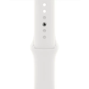 Apple Watch SE 2 GPS + Cellular 40mm Silver Aluminum Case with White Sport Band (MNPP3) - Зображення 3