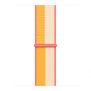 Apple Watch Series 7 GPS 45mm Starlight Alum. Case w. Maize/White S. Loop (MKNP3+ML2Y3) - Зображення 3