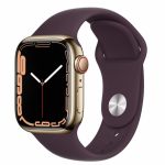 Apple Watch Series 7 GPS + Cellular 45mm Blue Aluminum Case w. Abyss Blue S. Band (MKJA3) - ТвойGadget