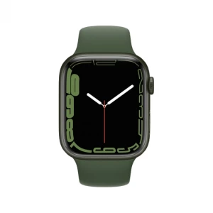 Apple Watch Series 7 GPS + Cellular 45mm Green Aluminum Case with Clover Sport Band (MKJ93) - ТвойGadget
