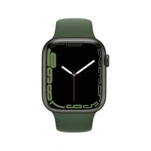 Apple Watch Series 7 GPS + Cellular 41mm Green Aluminum Case with Clover Sport Band (MKH93) [OPEN BOX] - Зображення 2