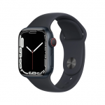 Apple Watch Series 7 GPS + Cellular 41mm Green Aluminum Case with Clover Sport Band (MKH93) - ТвойGadget