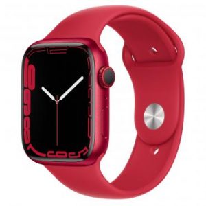 Apple Watch Series 7 GPS + Cellular 41mm Product Red Aluminum C. with Product Red S. Band (MKHD3+MKHV3) — изображение 1