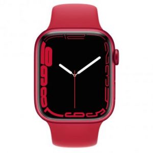 Apple Watch Series 7 GPS + Cellular 41mm Product Red Aluminum C. with Product Red S. Band (MKHD3+MKHV3) — изображение 2