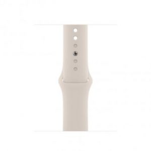 Apple Watch Series 7 GPS + Cellular 41mm Starlight Aluminum Case With Starlight Sport Band (MKH83) — изображение 3