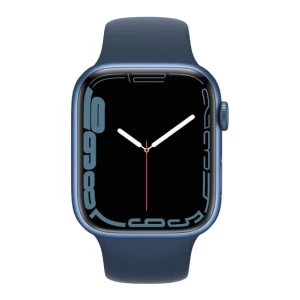 Apple Watch Series 7 GPS + Cellular 41mm Blue Aluminum Case w. Abyss Blue S. Band (MKHC3) — изображение 2