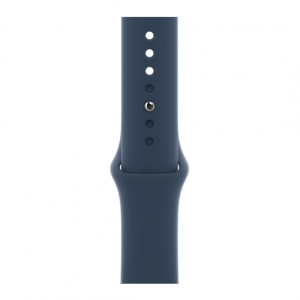 Apple Watch Series 7 GPS + Cellular 41mm Blue Aluminum Case w. Abyss Blue S. Band (MKHC3) — изображение 3