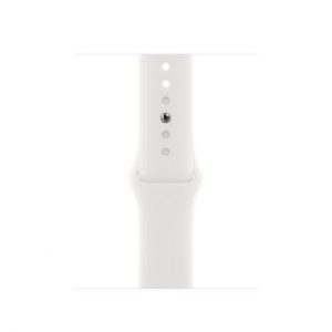 Apple Watch Series 8 GPS + Cellular 41mm Silver Aluminum Case with White S. Band (MP4A3) — изображение 3