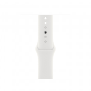 Apple Watch Series 8 GPS 41mm Midnight Aluminum Case w. White Sport Band M/L (MNPC3+MP6X3) - Зображення 3