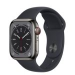 Apple Watch Series 8 GPS + Cellular 41mm Gold S. Steel Case w. Starlight S. Band (MNJC3) - ТвойGadget