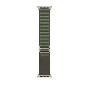 Apple Watch Ultra GPS + Cellular 49mm Titanium Case with Green Alpine Loop - Small (MNHC3/MNHJ3) [Вітринні] - Зображення 3
