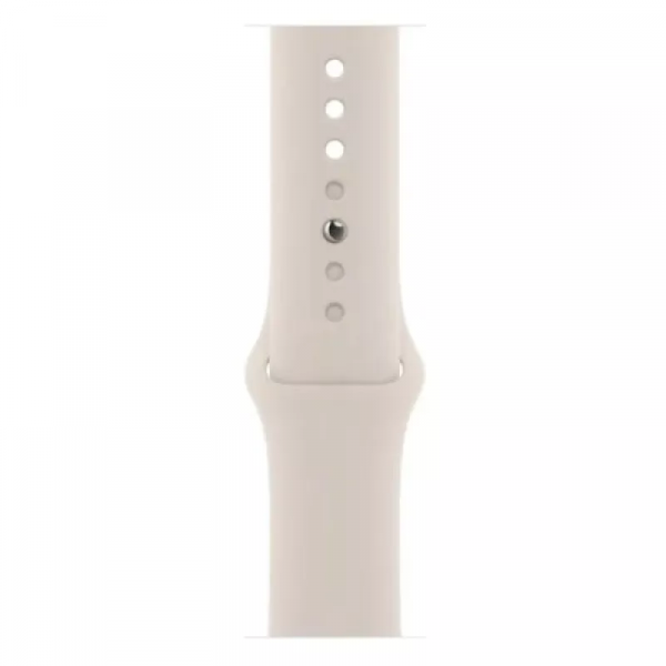 Apple Watch Series 8 GPS 45mm Starlight Aluminium Case w. Starlight S. Band – M/L (MNP93) - ТвойGadget