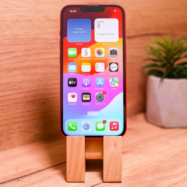 Apple iPhone 14 128GB eSIM Product Red (MPV73) Б/У - ТвойGadget