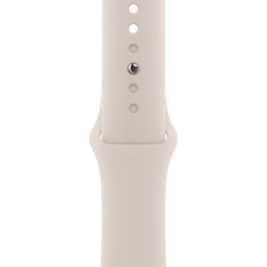 Apple Watch Series 9 GPS 41mm Starlight Aluminum Case w. Starlight Sport Band - S/M (MR8T3) [OPEN BOX] — изображение 4