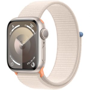 Apple Watch Series 9 GPS 41mm Starlight Aluminum Case w. Starlight S. Loop (MR8V3) — изображение 1