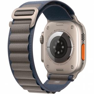 Apple Watch Ultra 2 GPS + Cellular 49mm Titanium Case with Blue Alpine Loop - Small (MREK3/MRFA3) [NEW NO BOX] — изображение 3