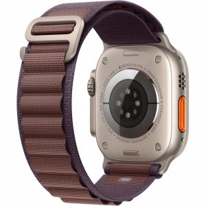 Apple Watch Ultra 2 GPS + Cellular 49mm Titanium Case with Indigo Alpine Loop - Large (MREW3) [NEW NO BOX] — изображение 3