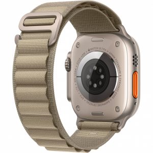 Apple Watch Ultra 2 GPS + Cellular 49mm Titanium Case with Olive Alpine Loop - Large (MRF03/MRFK3) [NEW NO BOX] - Зображення 3