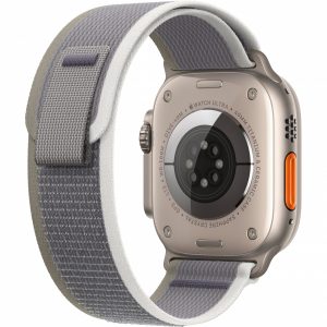 Apple Watch Ultra 2 GPS + Cellular 49mm Titanium Case with Green/Gray Trail Loop - S/M (MRF33) [NEW NO BOX] — изображение 3