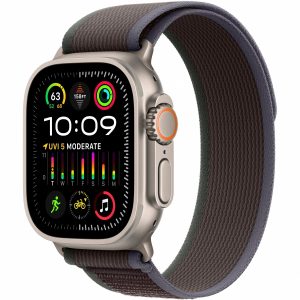 Apple Watch Ultra 2 GPS + Cellular 49mm Titanium Case with Blue/Black Trail Loop - M/L (MRF63) [NEW NO BOX] — изображение 1