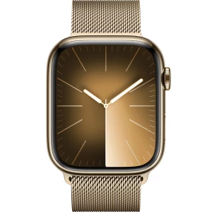 Apple Watch Series 9 GPS + Cellular 41mm Gold S. Steel Case w. Gold Milanese Loop (MRJ73) - Зображення 2