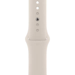 Apple Watch Series 9 GPS + Cellular 45mm Starlight Alu. Case w. Starlight Sport Band - M/L (MRM93) — изображение 3