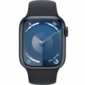 Apple Watch Series 9 GPS + Cellular 45mm Midnight Aluminum Case w. Midnight Sport Band - S/M (MRMC3) — изображение 2