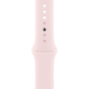 Apple Watch Series 9 GPS + Cellular 45mm Pink Aluminum Case w. Light Pink Sport Band - M/L (MRML3) — изображение 4
