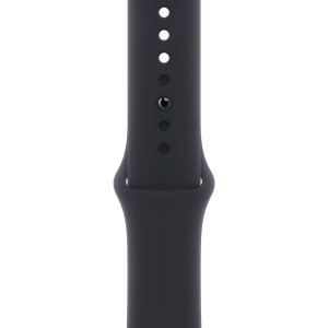 Apple Watch Series 9 GPS + Cellular 45mm Graphite S. Steel Case w. Midnight S. Band - M/L (MRMW3) - Зображення 3
