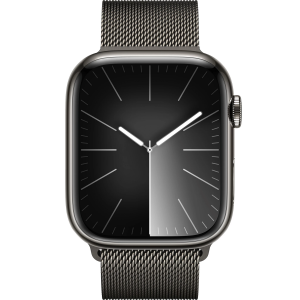 Apple Watch Series 9 GPS + Cellular 45mm Graphite S. Steel Case w. Graphite Milanese Loop (MRMX3) - Зображення 2