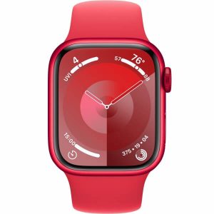 Apple Watch Series 9 GPS 41mm PRODUCT RED Alu. Case w. PRODUCT RED S. Band - M/L (MRXH3) — изображение 2