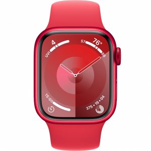 Apple Watch Series 9 GPS + Cellular 41mm PRODUCT RED Alu. Case w. PRODUCT RED Sport Band - S/M (MRY63) — изображение 2