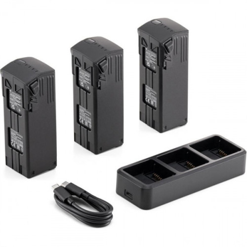 3 аккумулятора и зарядное устройство DJI Mavic 3 Enterprise Series Battery Kit (CP.EN.00000421.01) - ТвойGadget