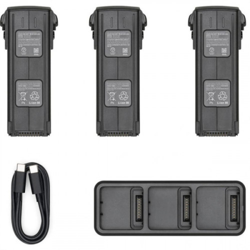 3 аккумулятора и зарядное устройство DJI Mavic 3 Enterprise Series Battery Kit (CP.EN.00000421.01) - ТвойGadget