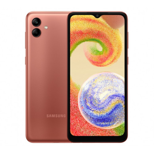 Смартфон Samsung Galaxy A04 4/64GB Copper (SM-A045FZCG) - ТвойGadget