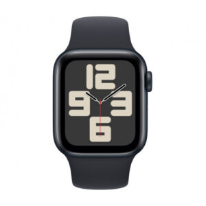 Apple Watch SE 2 GPS 40mm Midnight Aluminium Case with Midnight Sport Band M/L (MR9Y3) - ТвойGadget