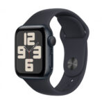 Apple Watch SE GPS 44mm Space Gray Aluminum Case with Midnight Sport Band (MKQ63) - ТвойGadget