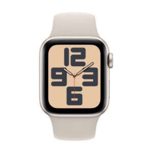 Смарт-часы Apple Watch SE 2 GPS 40mm Starlight Aluminium Case with Starlight Sport Band S/M (MR9U3) — изображение 1