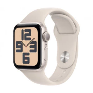 Смарт-часы Apple Watch SE 2 GPS 40mm Starlight Aluminium Case with Starlight Sport Band S/M (MR9U3) — изображение 2