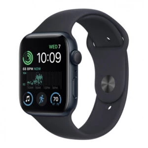 Смарт-годинник Apple Watch SE 2 GPS 44mm Midnight Aluminium Case with Midnight Sport Band M/L (MRE93) - Зображення 2
