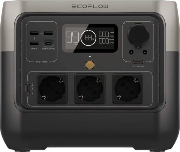 Зарядная станция EcoFlow RIVER 2 Pro EU - ТвойGadget