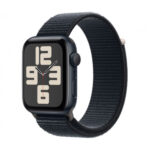 Apple Watch SE 2 GPS 44mm Midnight Aluminium Case with Midnight Sport Band S/M (MRE73) - ТвойGadget