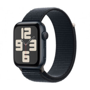 Apple Watch SE 2 GPS 44mm Midnight Aluminium Case with Midnight Sport Band S/M (MRE73) — изображение 1