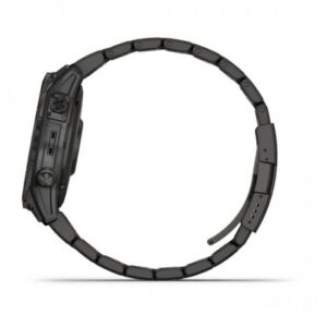Смарт-годинник Garmin Fenix 7 Sapphire Solar C. Grey DLC Titanium w. Carbon Grey DLC V. Titanium Band (010-02540-39) - Зображення 4
