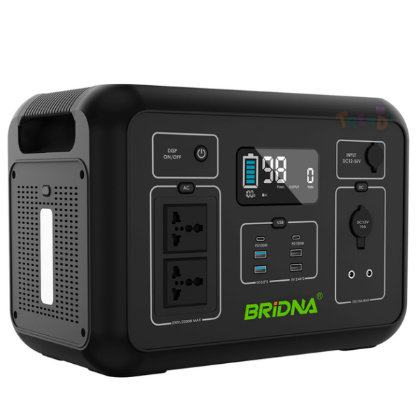 Зарядна станція BRIDNA 2000W 2131Wh (SGR-PPS2000-2) - ТвойGadget
