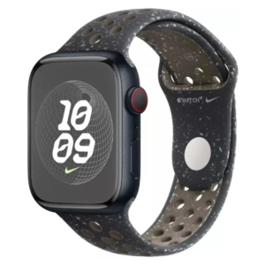 Apple Watch Series 9 GPS 45mm Midnight Alu. Case w. Midnight Sky Nike S. Band - M/L (MR9Q3+MUV53) - Зображення 1